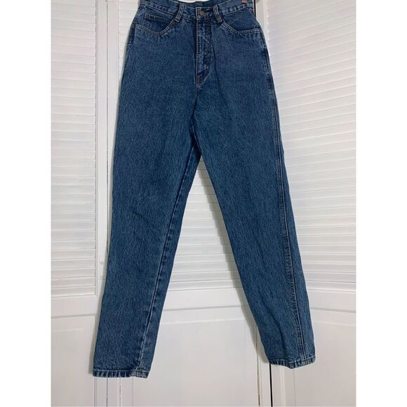 Vintage RIO High Waist Stonewashed Jeans Size 9L - Picture 3 of 11